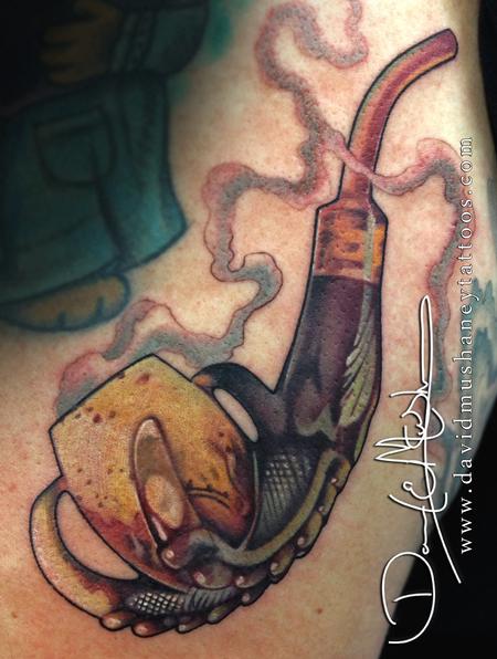 Tattoos - Pipe Memorial Tattoo - 80628